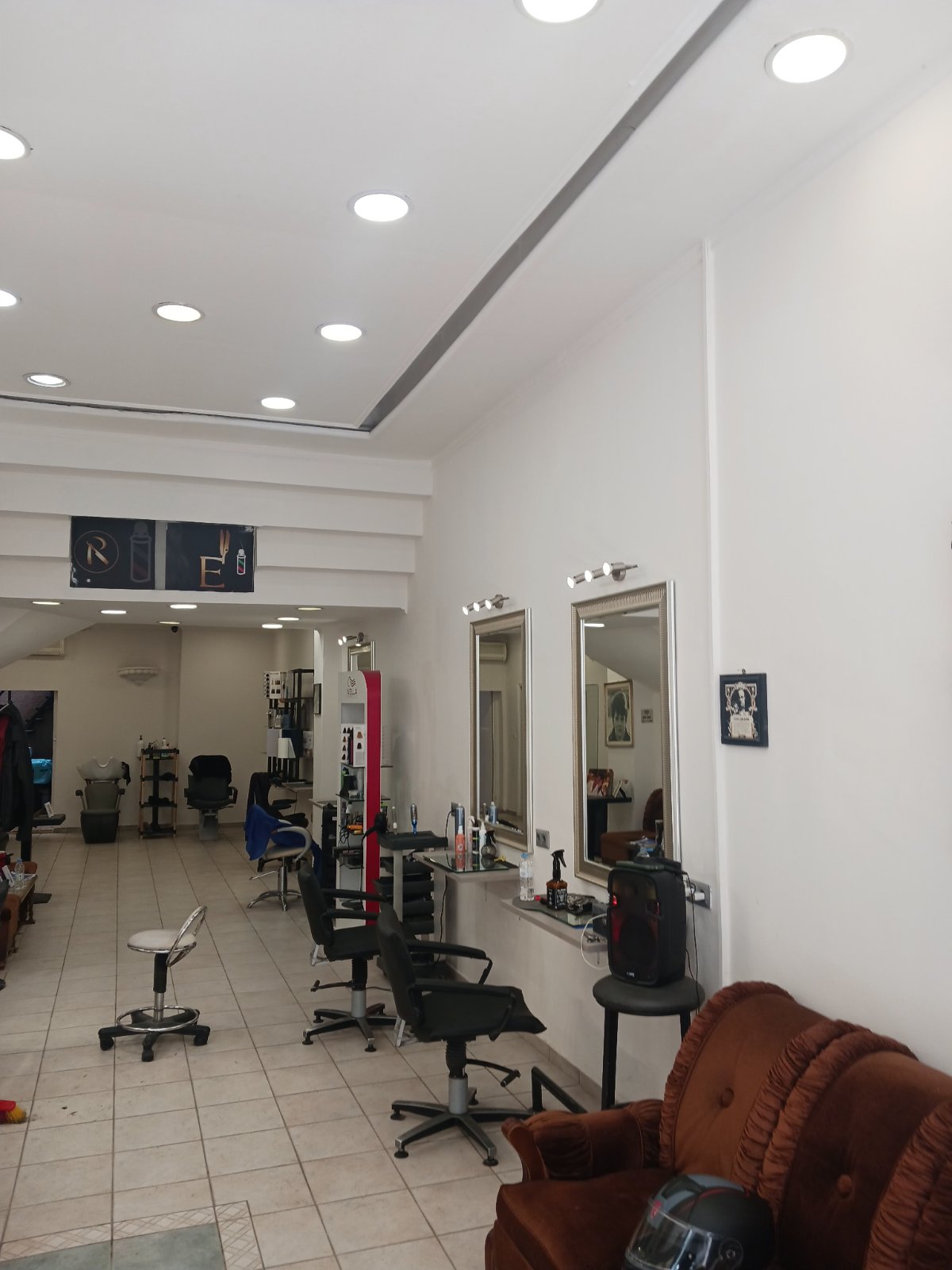 Εσωτερικό του κομμωτηρίου